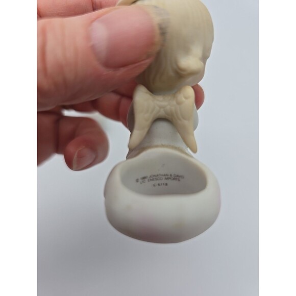 Vintage Precious Moments Candle Climbers "But Love Goes On Forever" - Picture 6 of 11